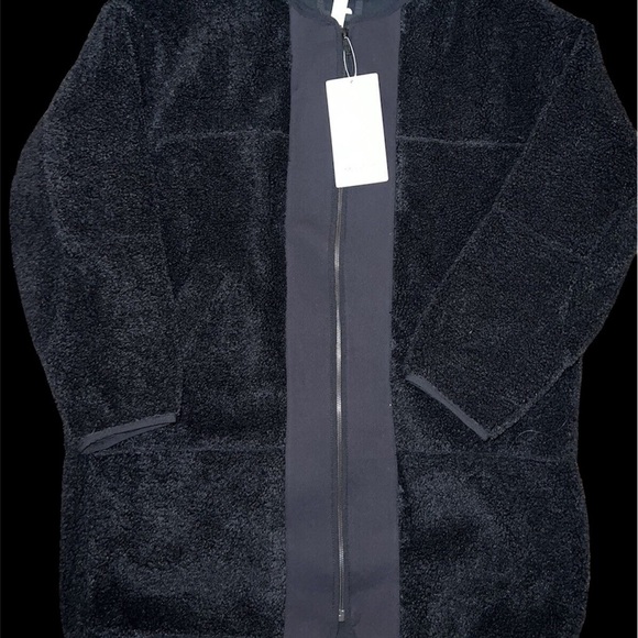 Lululemon Collarless Textured Fleece Full Zip - Picture 3 of 5